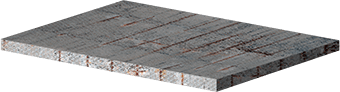 Слой армированного бетона (15 см)